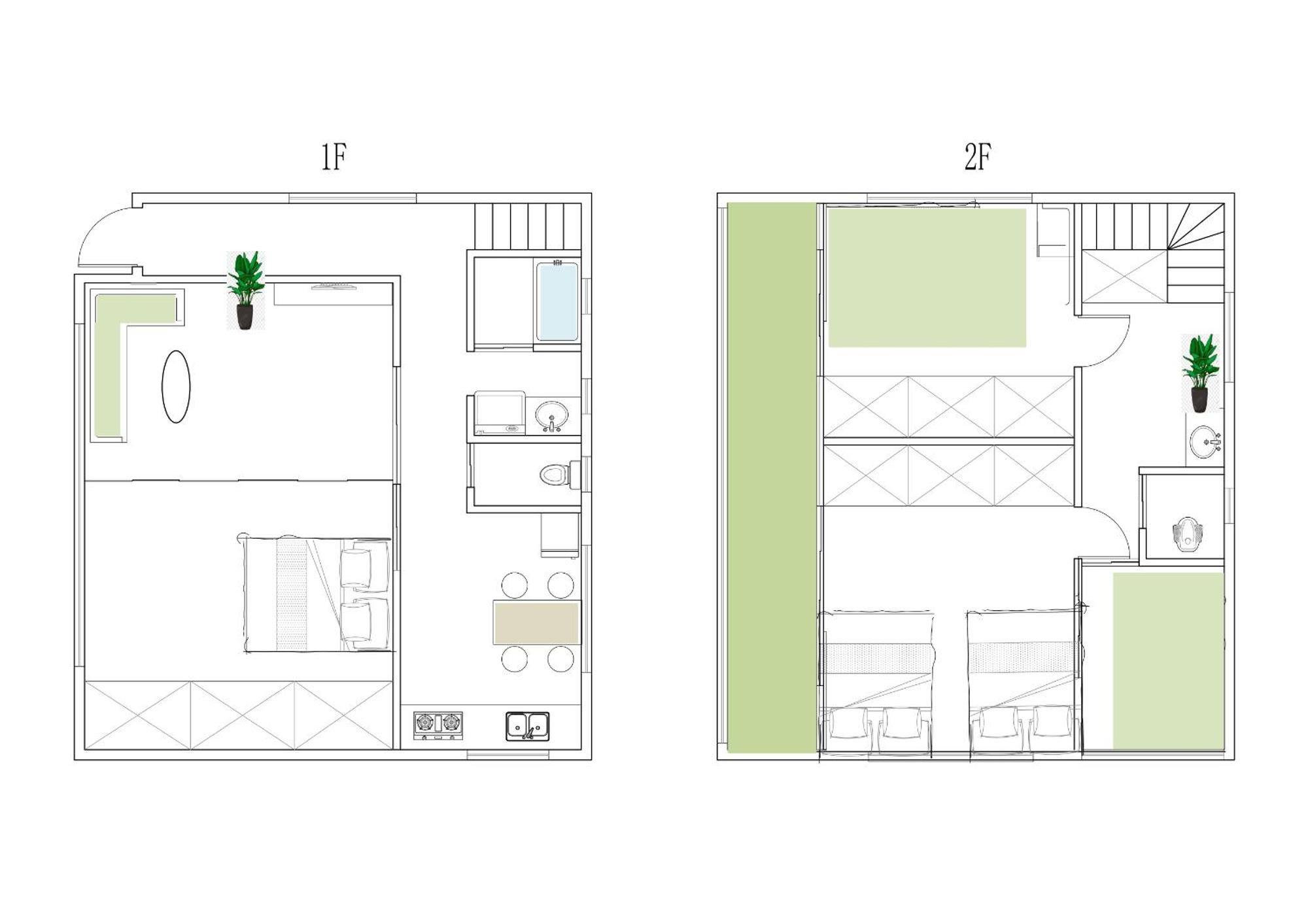 Jujo House Shinjuku Direct With 4br 別荘 *